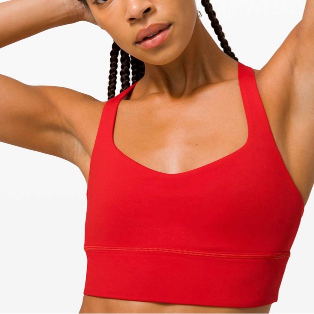 Lululemon Free to Be Bra Wild Long Line *Light Support, A/B Cup sz 4